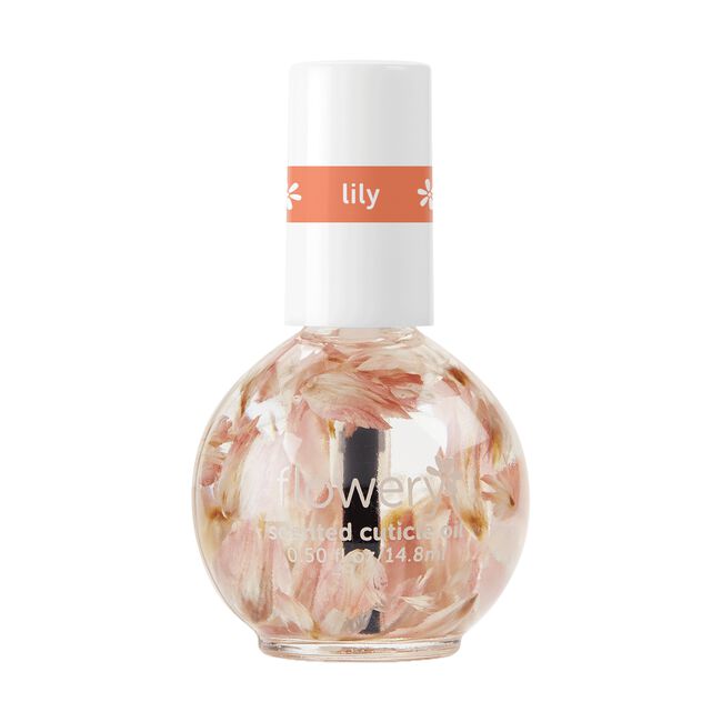White Smoke Flowery Beauty Products 4-in-1 Lily Scented Nail & Cuticle Oil