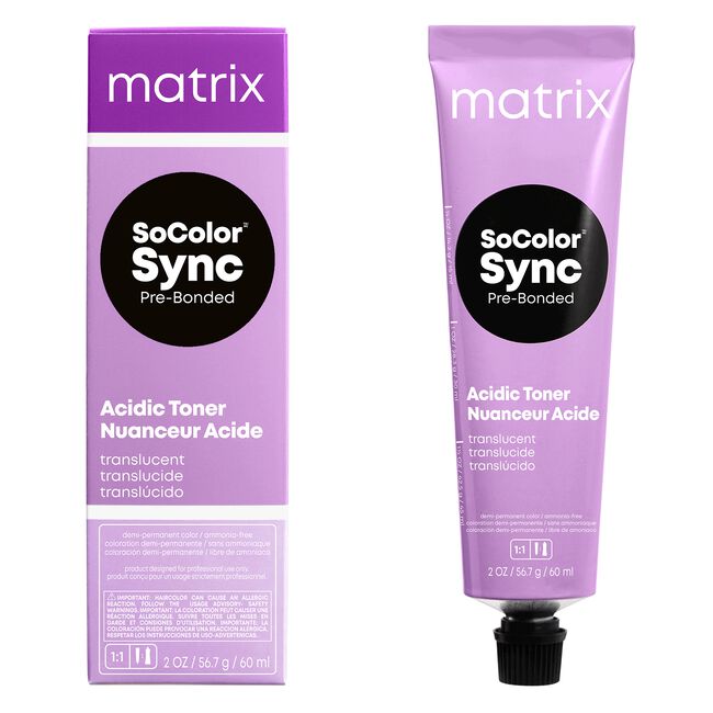 White Smoke Matrix ColorSync Acidic Brunette Toners