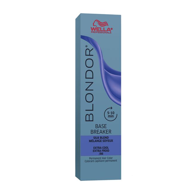 Light Slate Gray Wella Blondor Base Breaker Silk Blend Extra Cool/86