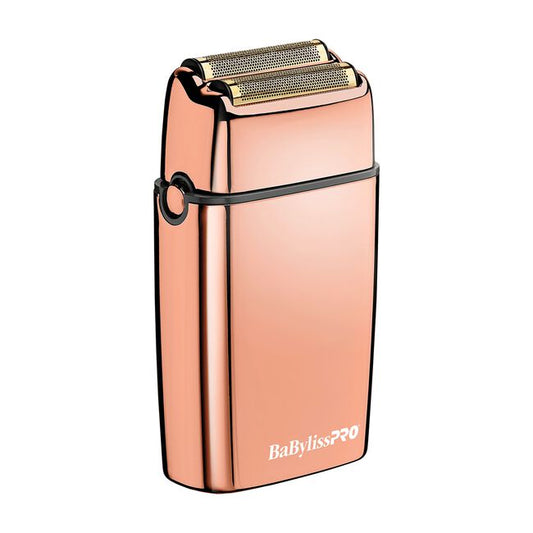 Dark Salmon BaBylissPRO Rose Gold Double Foil Shaver