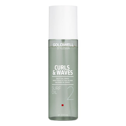 White Smoke Goldwell USA StyleSign Curls & Waves Surf Oil Salty Oil Spray