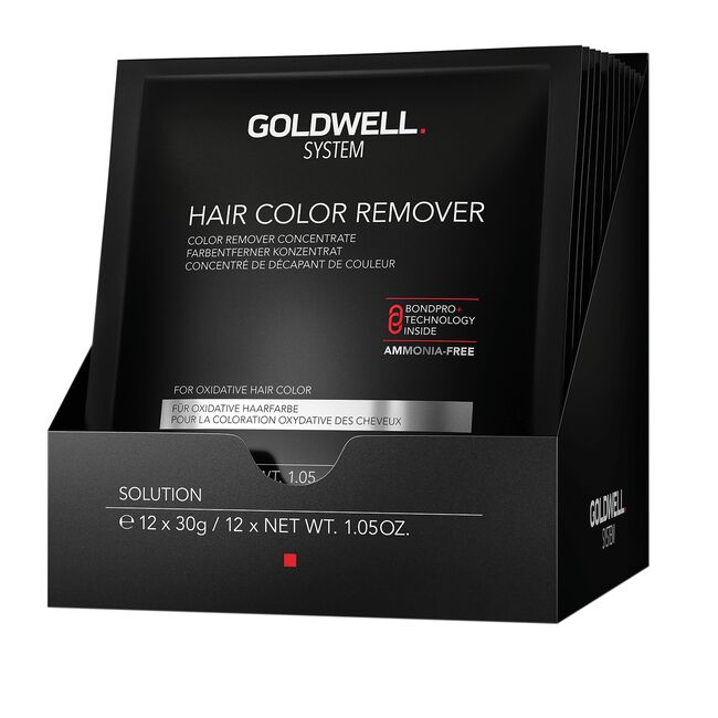 Black Goldwell USA System Hair Color Remover - 12 Count Display