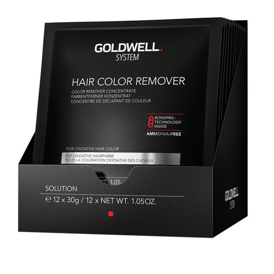 Black Goldwell USA System Hair Color Remover - 12 Count Display