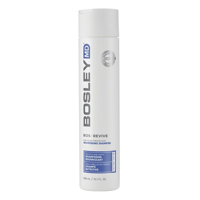 Light Gray Bosley Professional BosRevive Non-Color Treated Hair Nourishing Shampoo