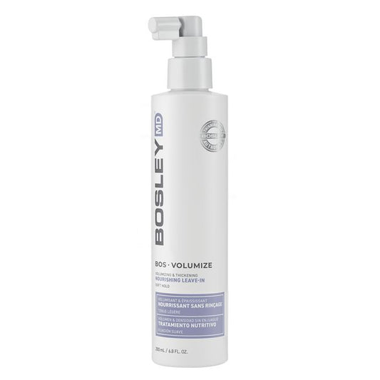 Light Gray Bosley Professional BosVolumize Volumizing & Thickening Nourishing Leave-In