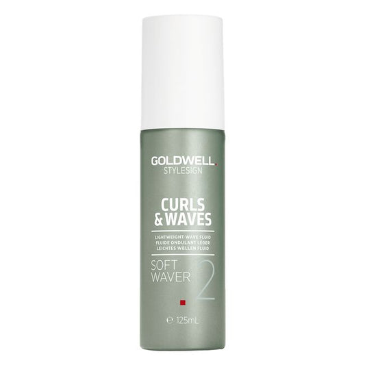 White Smoke Goldwell USA StyleSign Curls & Waves Soft Waver Lightweight Wave Fluid