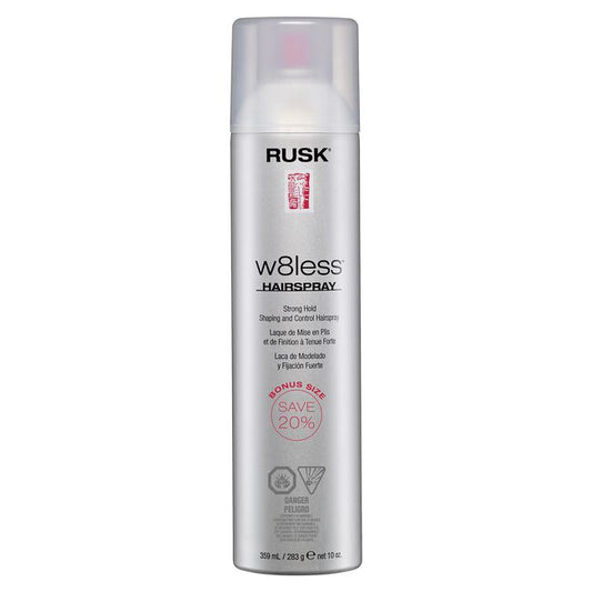 Light Gray Rusk W8less Hairspray Bonus Size 55%