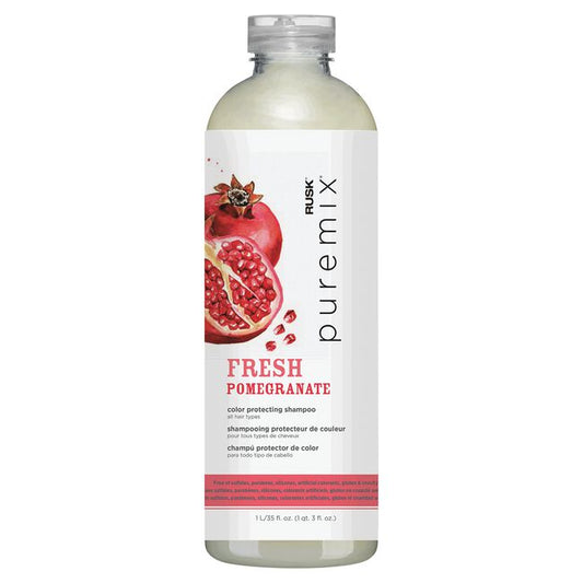White Smoke Rusk PureMix™ Pomegranate Color Protecting Shampoo