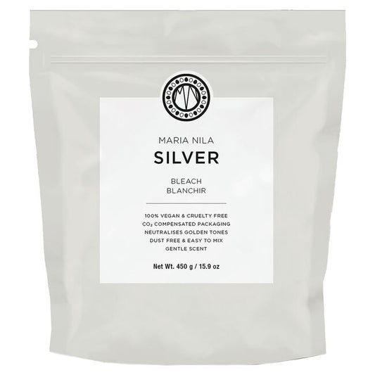 Light Gray Maria Nila Maria Nila Silver Bleach Refill Bag