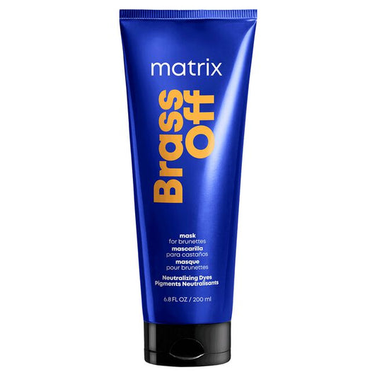 White Smoke Matrix Total Results Brass Off Custom Neutralization Hair Mask