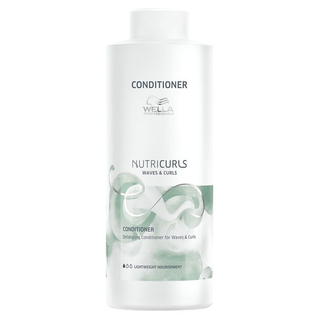 White Smoke Wella Nutricurls Detangling Conditioner