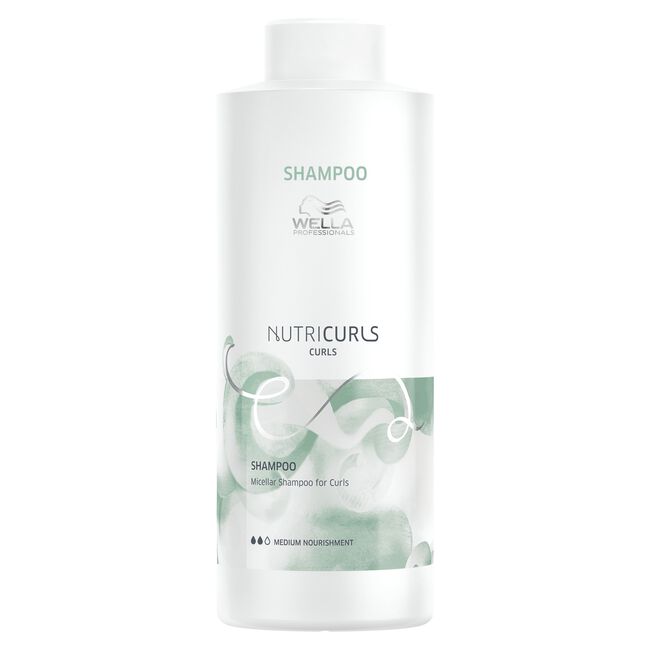 White Smoke Wella Micellar Shampoo for Curls