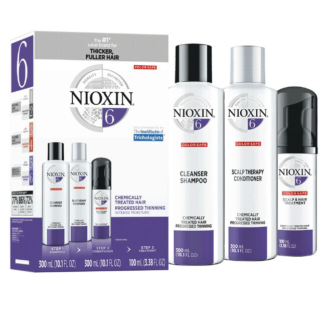White Smoke Nioxin System Trial Kit 6