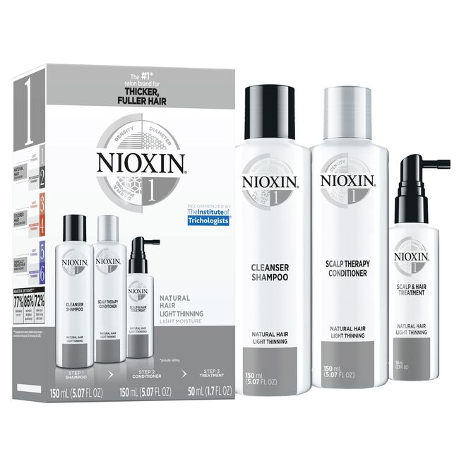 White Smoke Nioxin System 1 Trial Kit