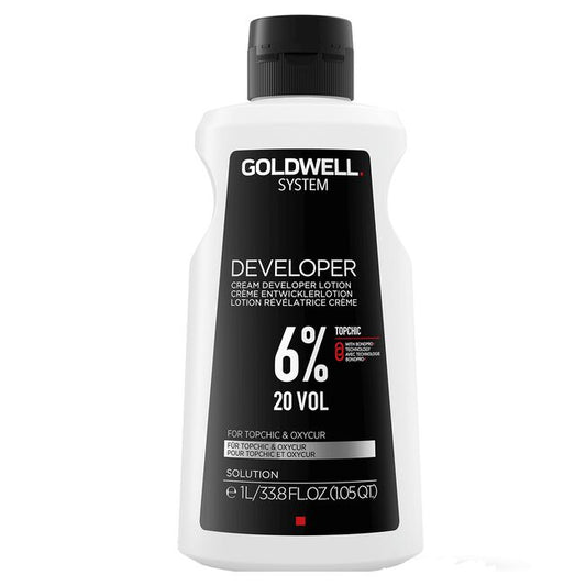 White Smoke Goldwell USA System Developer Lotion 6%