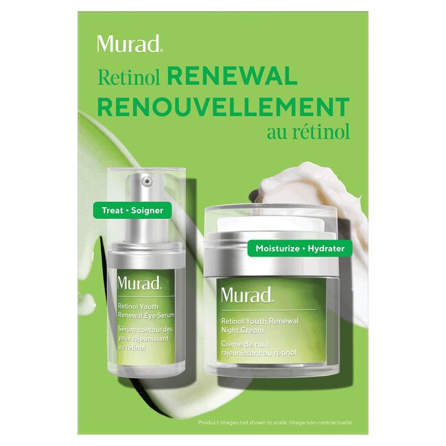 Yellow Green Murad Retinol Renewal Value Set