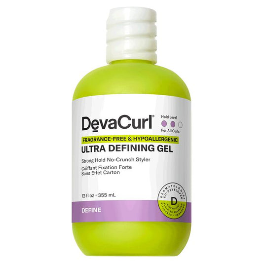 White Smoke Deva Curl Fragrance-Free & Hypoallergenic Ultra Defining Gel
