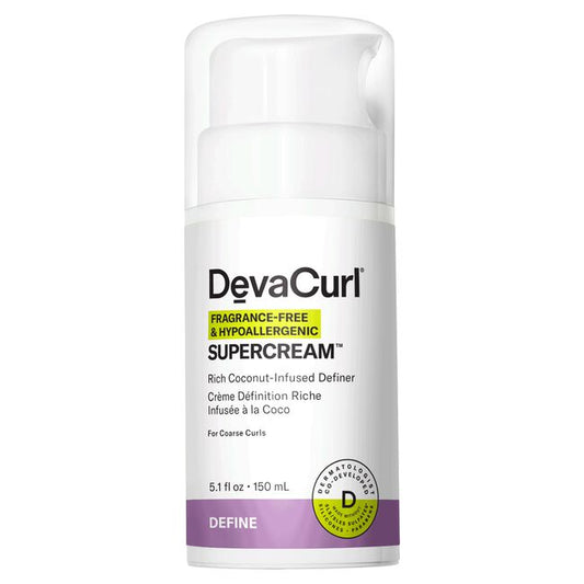 White Smoke Deva Curl Fragrance-Free & Hypoallergenic SuperCream