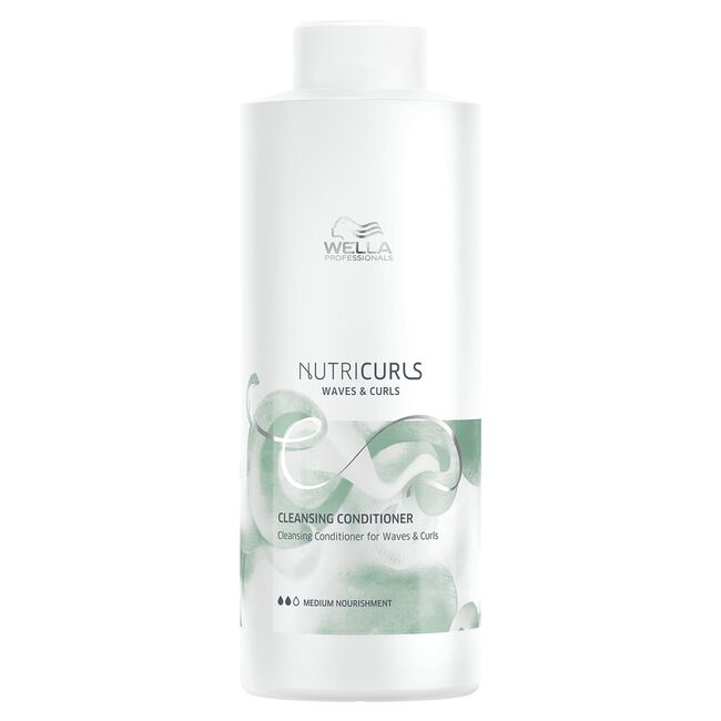 White Smoke Wella Nutricurls Cleansing Conditioner for Waves & Curls