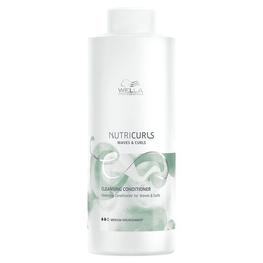 White Smoke Wella Nutricurls Cleansing Conditioner for Waves & Curls