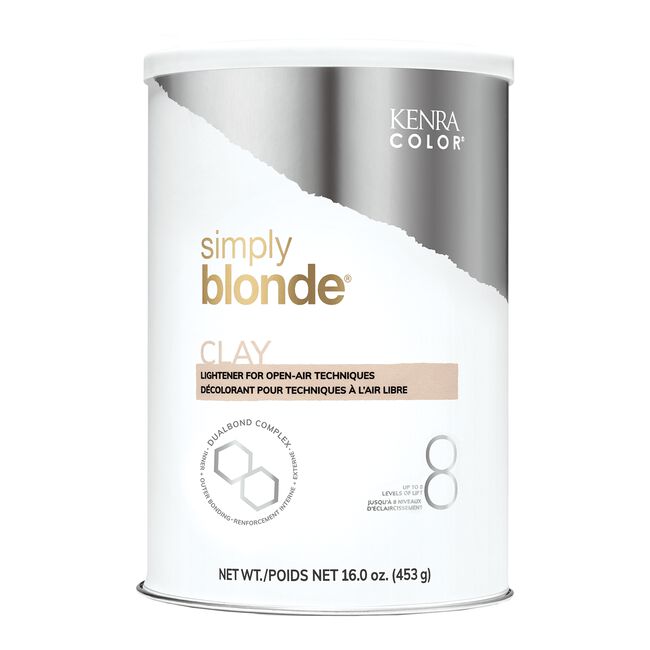 White Smoke Kenra Professional Simply Blonde Clay Lightener