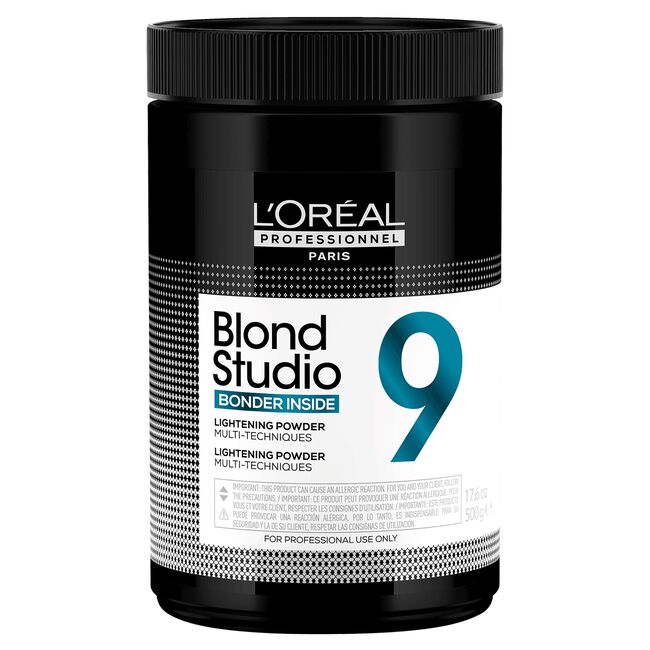 Black L'Oreal Professionnel Blond Studio 9+Bonder Inside
