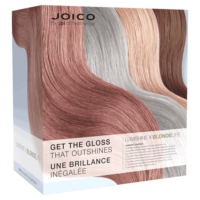 White Smoke Joico Lumishine Demi-Permanent Liquid & Lightening Powder