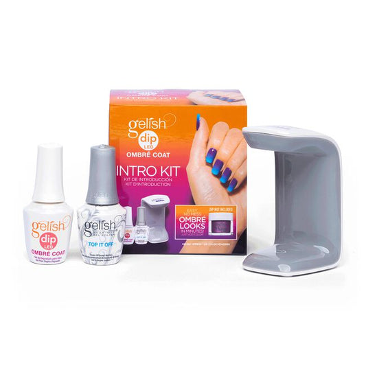 White Smoke Gelish Xpress Dip Ombre Coat Intro Kit