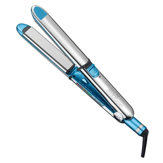 White Smoke BaBylissPRO Nano Titanium™ Optima 1-1/4” Stainless Steel Flat Iron