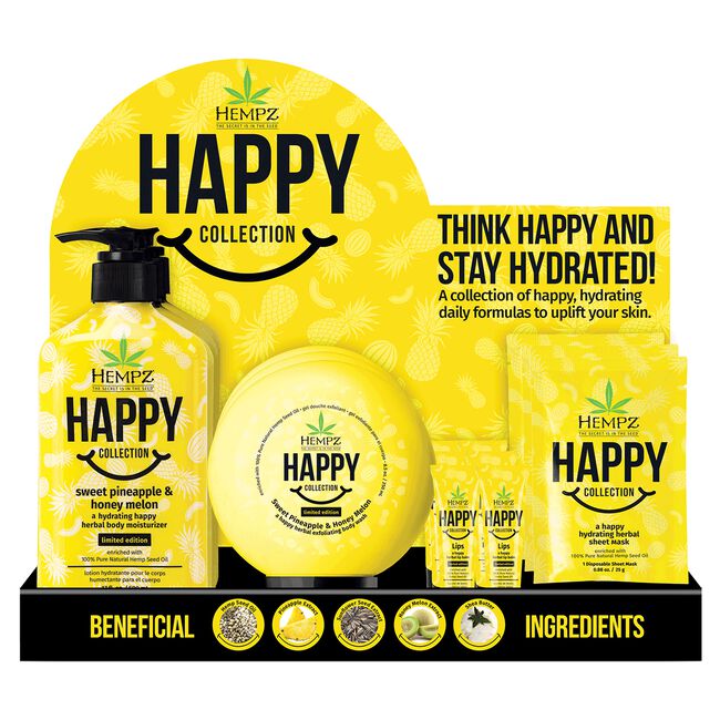 White Smoke Hempz Find Your Happy Display