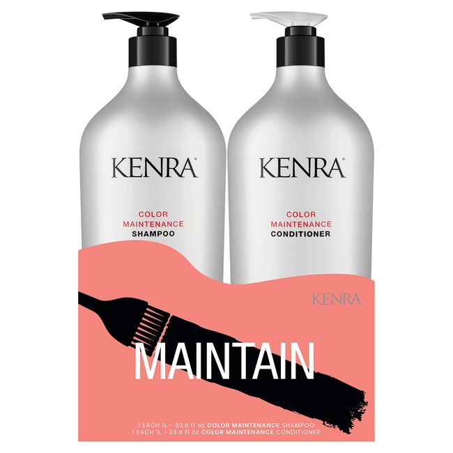 White Smoke Kenra Professional Color Maintenance Duo