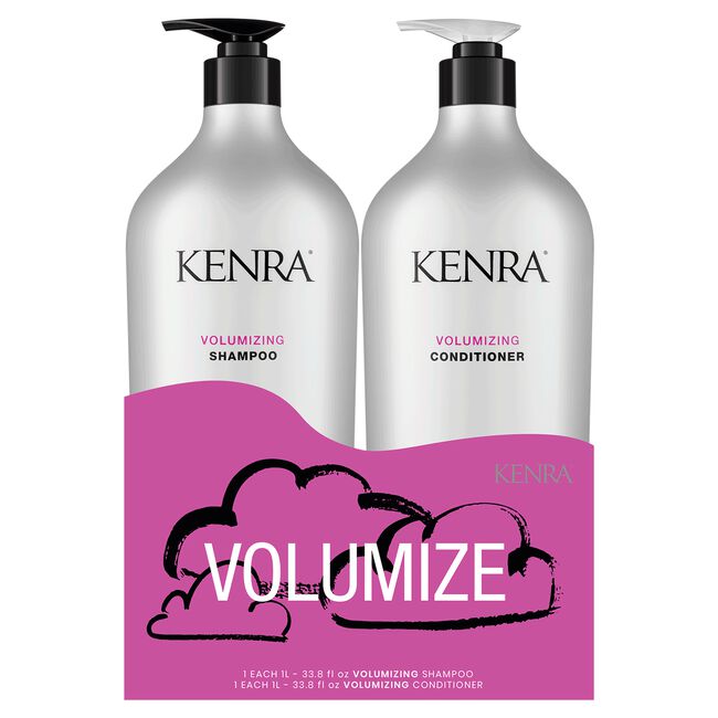 White Smoke Kenra Professional Volumizing Liter Duo