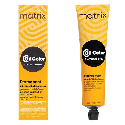 White Smoke Matrix Coil Color Permanent Hair Color