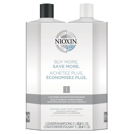 White Smoke Nioxin System 1 Liter Duo