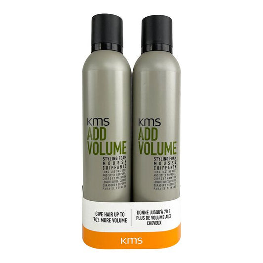 Slate Gray KMS Addvolume Styling Foam Duo