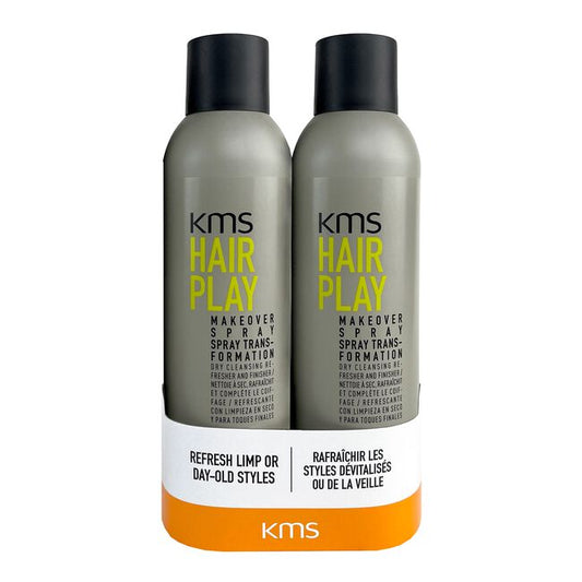 White Smoke KMS Hairplay Makeover Spray Duo