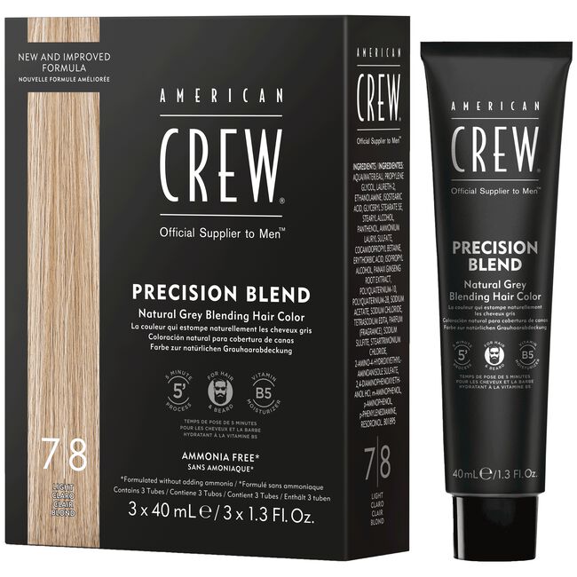 Dark Slate Gray American Crew Precision Blend Natural Grey Coverage