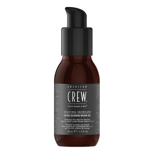 White Smoke American Crew Shaving Skincare Ultra Gliding Shave Oil