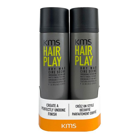 Dim Gray KMS HAIRPLAY Dry Wax Duo