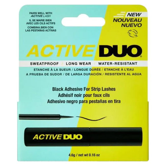 Powder Blue Ardell Active Duo Black