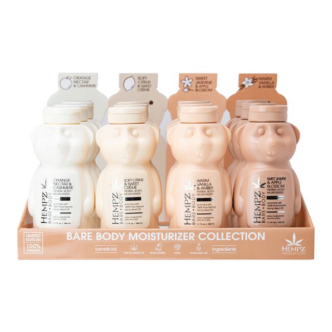 White Smoke Hempz Bare Body Display