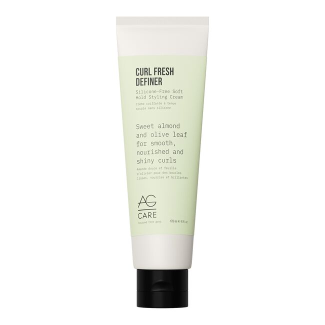 Antique White AG Care Curl Fresh Definer Silicone-Free Soft-Hold Styling Cream