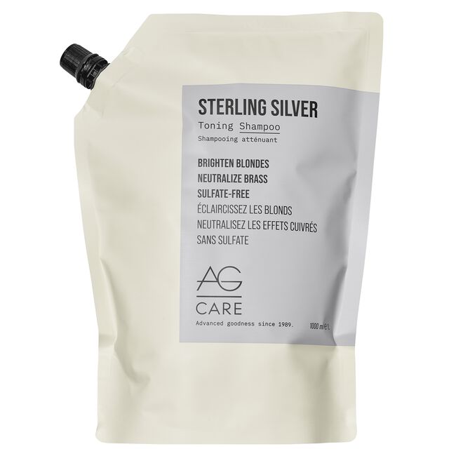 Light Gray AG Care Colour Care Sterling Silver Toning Conditioner