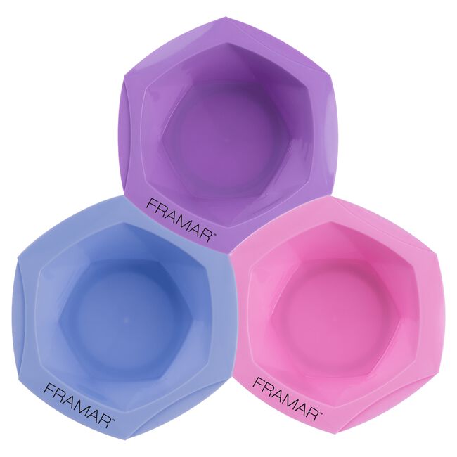 White Smoke Framar Moonstone Connect & Color Bowls