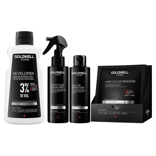 White Smoke Goldwell USA Color Correction Bundle