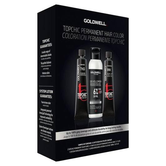 Black Goldwell USA Topchic Trial Kit