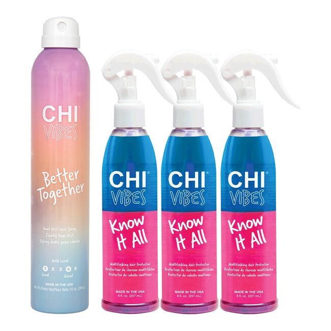 White Smoke CHI Vibes Multi-Hair Perfector + Better Together Hairspray Kit