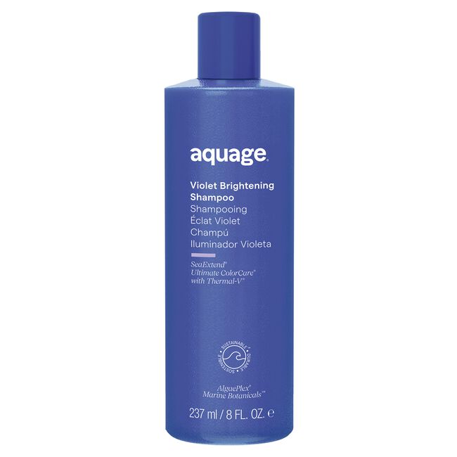 Dark Slate Blue Aquage Violet Brightening Shampoo