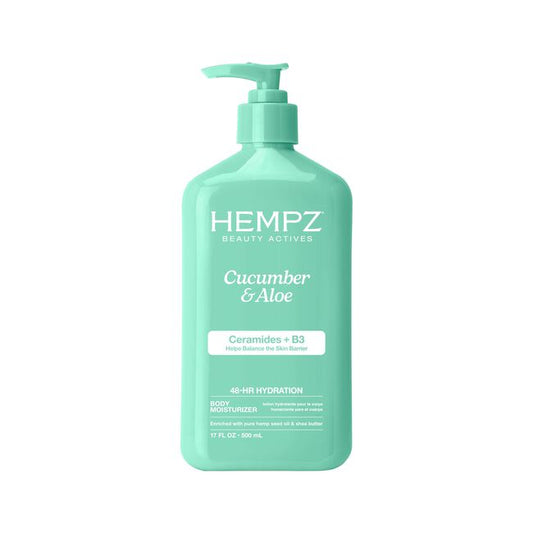 Medium Aquamarine Hempz Cucumber & Aloe Herbal Body Moisturizer
