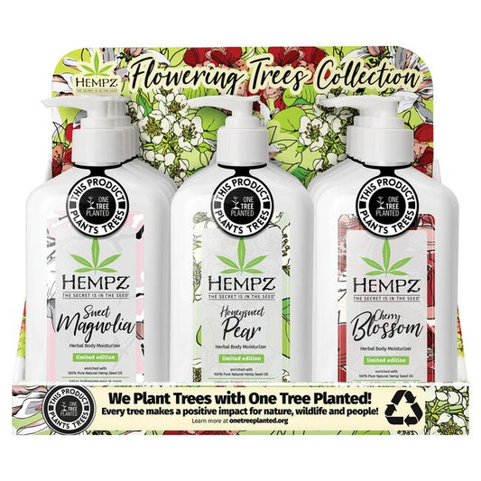 White Smoke Hempz Daily Dose of Nature Display